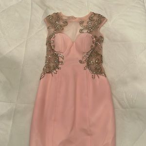 Pink homecoming dress from Prom girl, size small.
